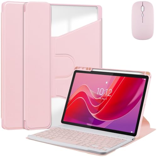 �W�F�l���b�N�P�[�X Lenovo Idea Tab TB336FU TB336ZU 11�C���` 2025�N�Ή� (�F: �s���N �v���X �L�[�{�[�h �v���X �}�E�X) �L�[�{�[�h�}�E�X ���U�[�t���b�v�P�[�X