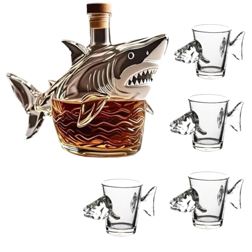 EBXLfJ^AH|i A[gu, 320ml T̃ECXL[{gACmKX{gATCZbgƃJbvAz[o[̑i(1pcs decanters+4Cups)