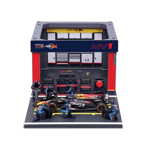 Modelo coleccionable 1:43 F1 RB20 Max Verstappen y Perez miniatura 4