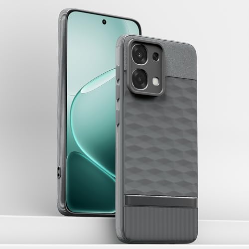 Image of Outlouders Back Cover for Oppo F31 5G / Oppo F33 5G | Full Camera Protection | TPU Soft Flexible Shockproof Bumper Case (Grey)