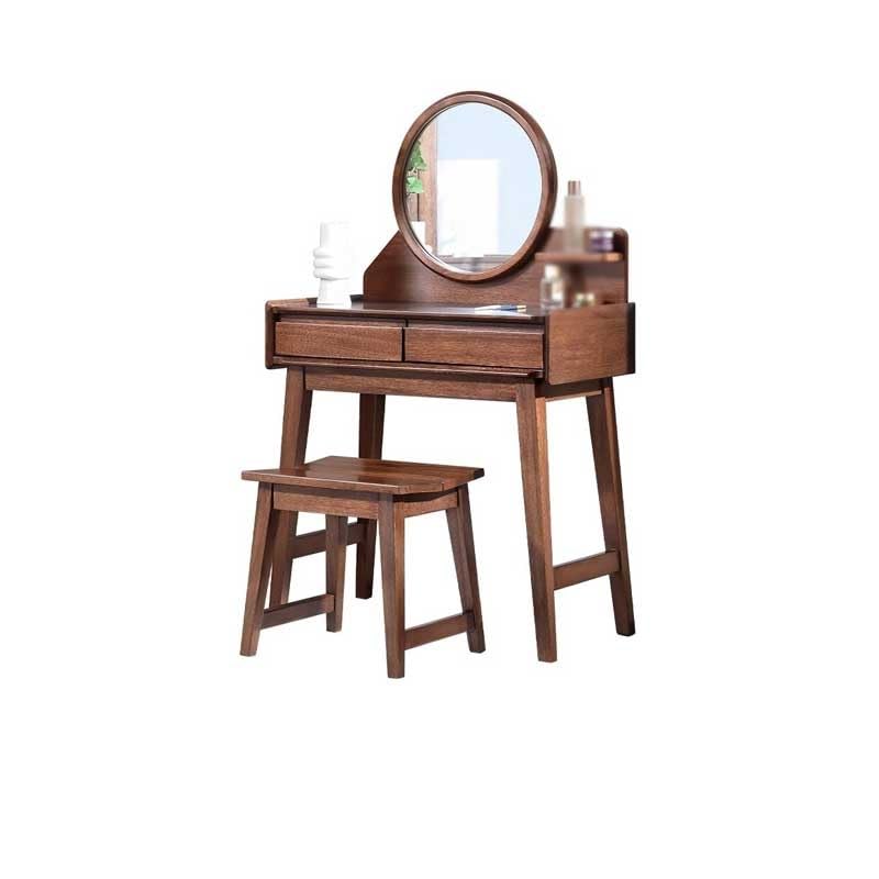 ENGENDER Vanidad Maquillaje Tocador de Madera for el hogar, tocador for Dormitorio, apartamento pequeño, Escritorio for Principal Tocador