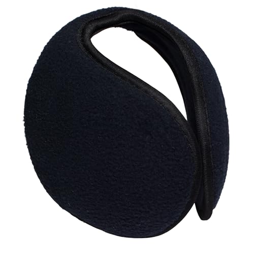 TOP HEADWEAR Winter Fleece Ear Muffs Cozy Ear Warmer Cover Earmuff Navy