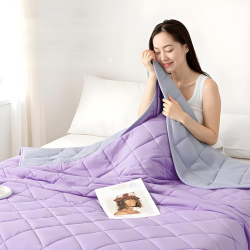 Couverture rafraîchissante lit d'été douce textile frais chambre camping - 3