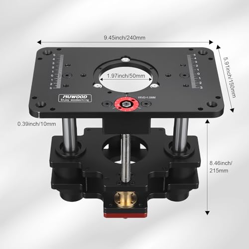 MUWOOD Router Lift 65mm