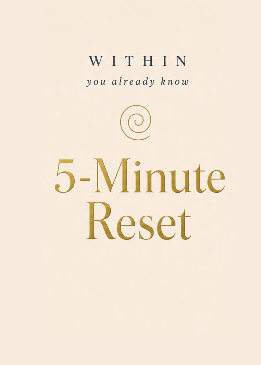 5-Minute Reset: Daily Prompts to Clear Your Mind & Refocus