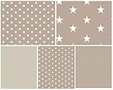 patchworkstoffe stoffpakete ✅ PREIS PRO STOFFPAKET: Jeweils 5 der abgebildeten Stoffstücke in der Größe 50cm x 150cm in 5 verschiedenen Mustern