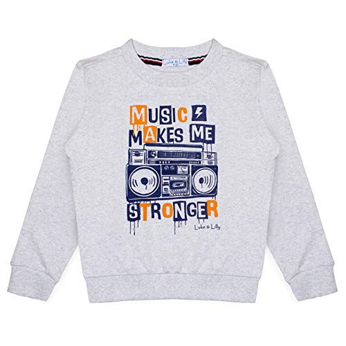 Image of Luke and Lilly Boys Fleece Fullsleeve Printed Sweatshirt