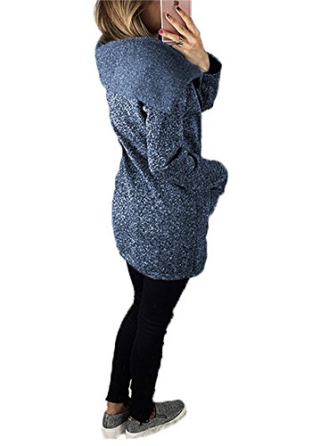 Tomwell Donne Inverno Maglia Zipper Cappotto