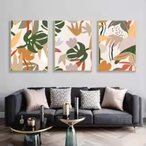 Art mural moderne impression jet d'encre sur toile sans cadre qualité galerie