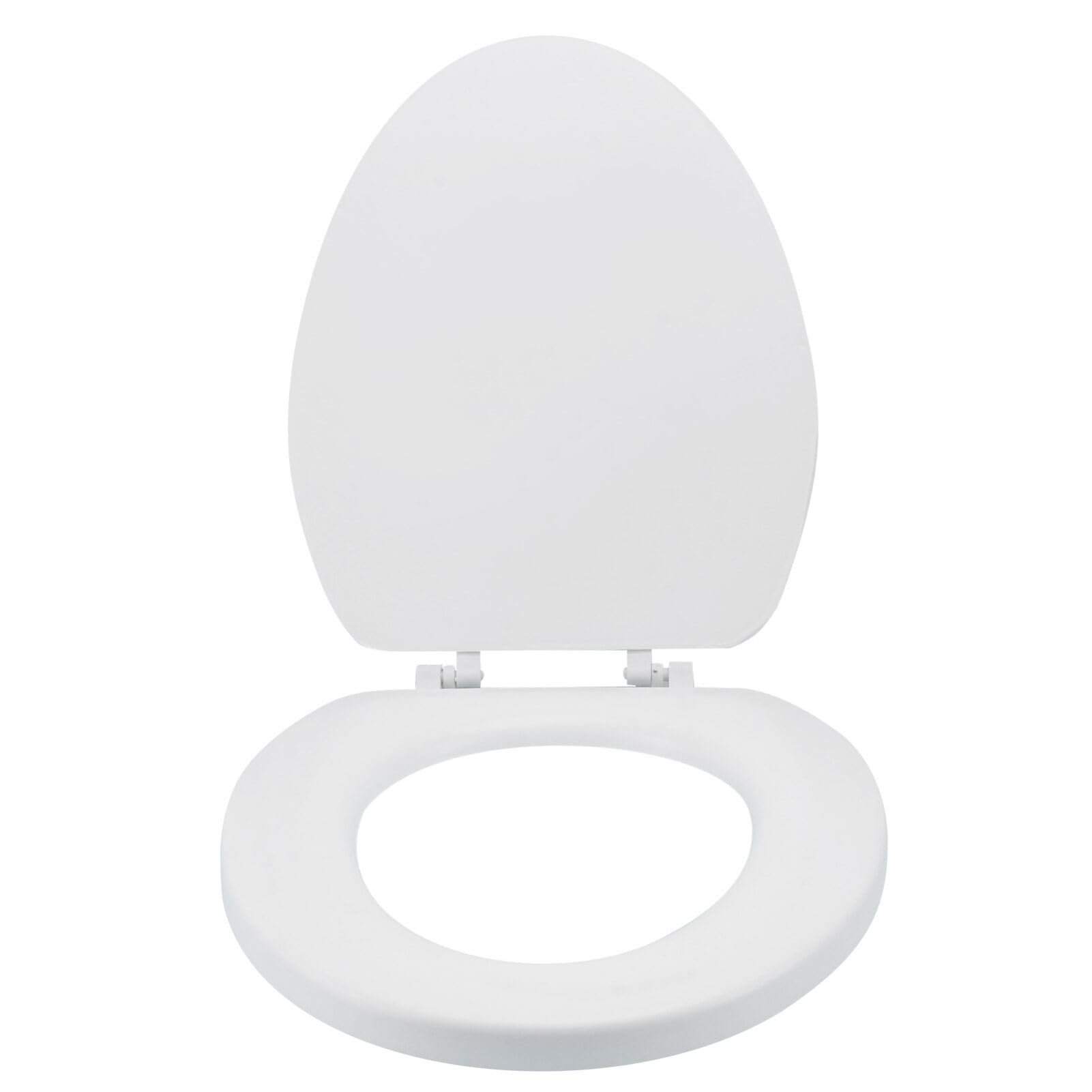 1pc Toilet Lid Toilet Gasket Housewarming Toilet Seat Lid Bathroom Accessory Durable Toilet Cover Home Necessity Household Merchandise Bathroom Product Toilet Seat Accessory