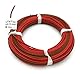 BELI-BECO L2218/25 Kabel - Kupferlitze 2 x 0,14 mm² (1x18x0,10 mm) - Zwillingsleitung - 25 m Ring (Rot-Braun)