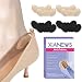 Heel Shoe Grips Heel Cushion Pads Heel Cushion Snugs Inserts, Shoe Pads, Heel Grips, Heel Pads, Grips Liners, Heel Blister Protectors for Men and Women's Loose Shoes, Too Big Shoes (2 Thin +2 Thick)