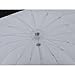 Impact 7' Parabolic Umbrella (White/Black)