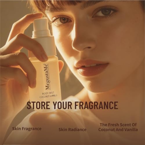 Image of Coconut Vanilla Body Spray for Women, Paraben & Phthalate Free, Vegan & Cruelty-Free Gentle Fragrance Mist, Quick Dry Non-Greasy Scent Spray, 3.38 fl oz