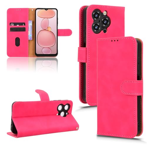 �Ή��@�� for Oukitel C3 2025 �}�O�l�b�g���J�J�[�h�z���_�[�t���t���b�v�X�^���h�P�[�X�J�o�[ Pink