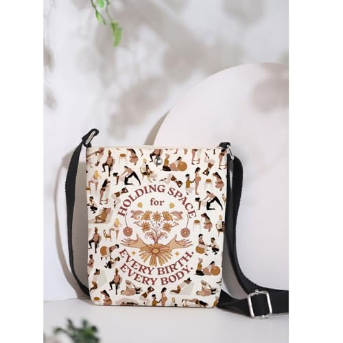 MAOFAED Doula Gift for Birth Worker, Midwife Gift, Labor and Delivery Positions Crossbody Bag, Shoulder Bag3