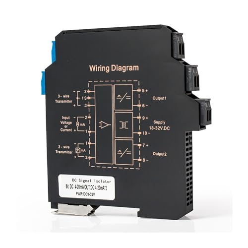 Isolateur de signal DC24V anti interférence pour automate 4-20mA - 2