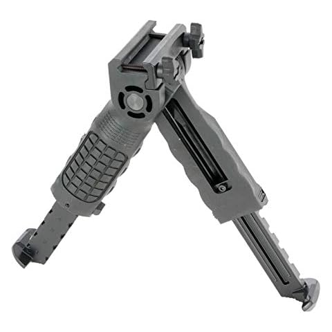 MR SERVICES HAZLEMERE LTD Kral Tactical Airgun - Airsoft Bipod Picatinny - Weaver Foregrip 13-21cm Height Cover