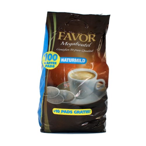 Favor Milde Röstung KaffeePads Megabeutel 8x100 Stuck