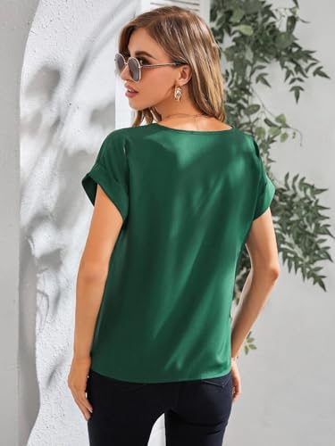 Narecte Blouses for Women Dressy Casual Womens Summer Tops Business Casual Tops Womens T Shirts Work Shirts2