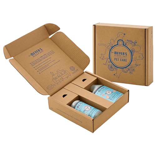 MRS. MEYER'S CLEAN DAY Pet Cleaning Kit, includes Pet Stain & Odor Fighter 28oz and Odor Neutralizer 28oz, Coconut Leaf