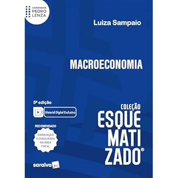 Capa do livro Macroeconomia Esquematizado - 5ª edição 2024