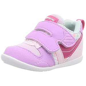 Moonstar MS B77S Magic Baby Shoes, 4.7 – 6.3 inches (12 – 16 cm), 0.2 inches (0.5 cm), For Boys and Girls, purple