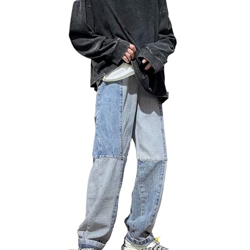 Jean délavé à jambe droite homme idéal pour vos weekends et sorties casual