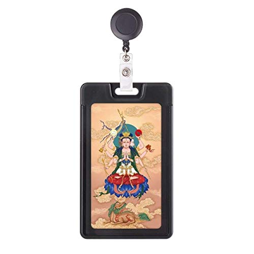 Badge Dao Religion rétractable chinois cordon extensible solide