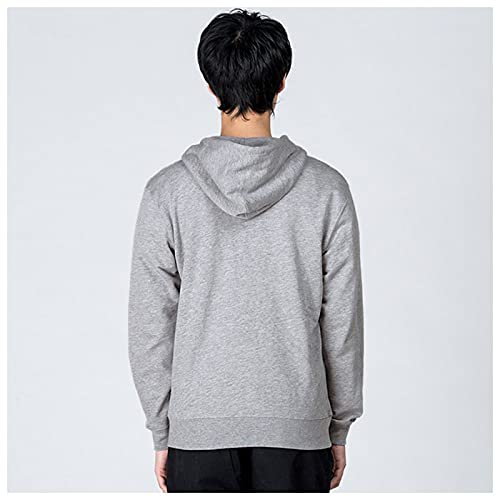 Image of Printstar 00217-MLZ Men's Sweatshirt, 8.4 oz, Fleece Lined, Zip-up, Light Hoodie, Full Zip,
