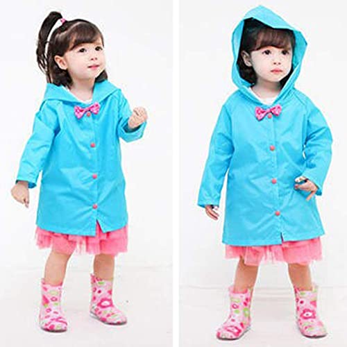 Waterproof Raincoat for Boys Girls Reusable Breathable Rain Jackets Windbreaker Hooded for Hiking Outdoor Travel2