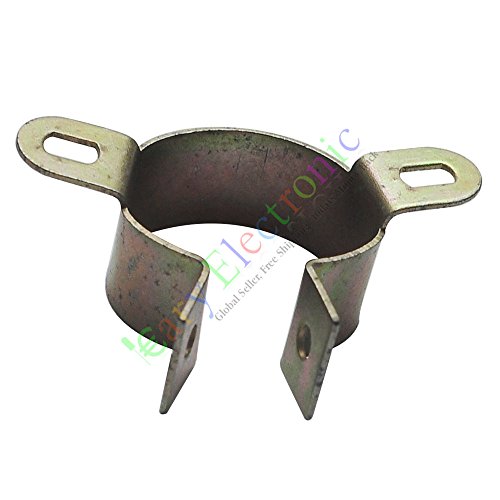 Cayyi 4pc 22 mm film Peut Condensateur électrolytique Pinces métalliques Tube prises audio Amp DIY Cover