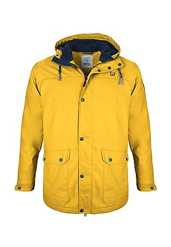 MADSea Herren Regenjacke Friesennerz warm mit Fleece gefüttert,...