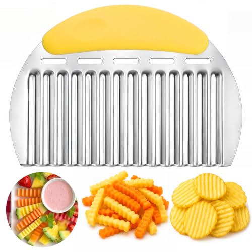 JAYVAR Large Stainless Steel Crinkle Cutter