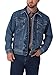 Produktbild Wrangler Herren Western-Jeansjacke, Cowboy-Schnitt, ungefüttert, Stonewash, L Tall