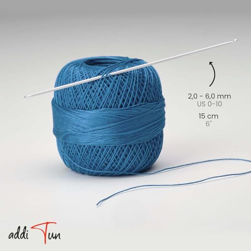 Aiguilles double crochet tunisien Addi | Évitez les mailles serrées et la fatigue des mains - 5