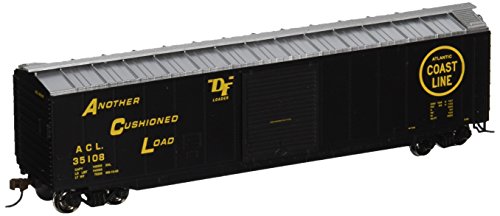 Bachmann Trains - 50 Foot Sliding Door Box Car - Atlantic Coast Line - Ho Scale #TOP25
