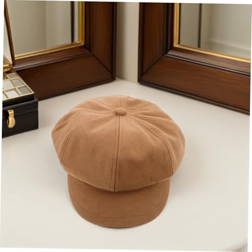 Béret femme casquette plate légère design octogonal souple et aéré