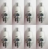 GENUINE PART # CJ8Y; SPARK PLUG 8 PACK,Replacement for CHAMPION OEM