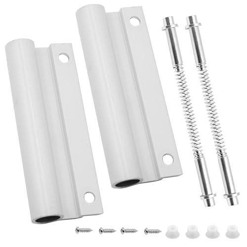 Upper Screen Door Hinge Leaf Replacement Kit for Andersen Croft EMCO Storm/Screen Door Repair 2 Pack