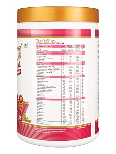 Image of PentaSure Renal Pre-Dialysis Care Nutritional Powder | Creamy Vanilla Flavor - 1Kg | High Calorie & Adequate Protein Supplement Drink | 13g Protein per 100g | Supports Renal Health, Energy & Recovery