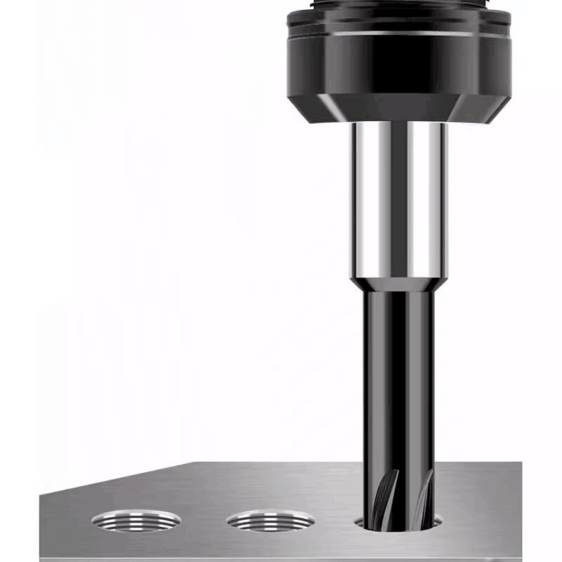 CNC Machine Solid Carbide Full Thread Milling Cutter M3 M4 M5 M6 M8 M10 M12 M14 M16 M20 M24 Mill Mills,M18X1.5XD10X75L