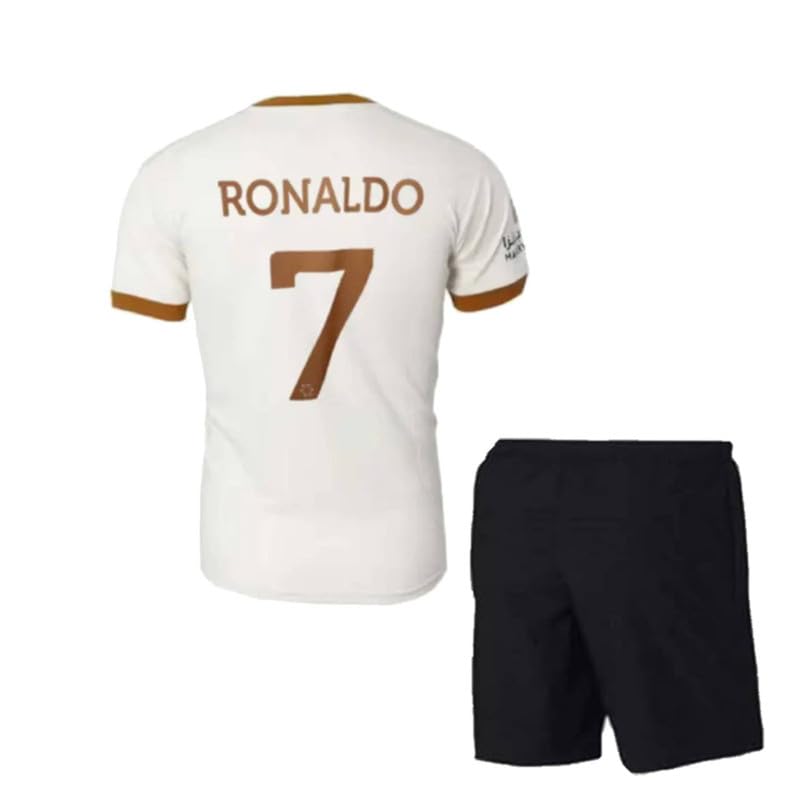 Image of Ronaldo 7 Jersey with Shorts for (Kids,Boys & Men)