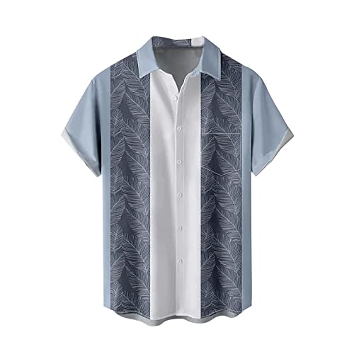 Chemise tropicale fleurs homme manches courtes et légères