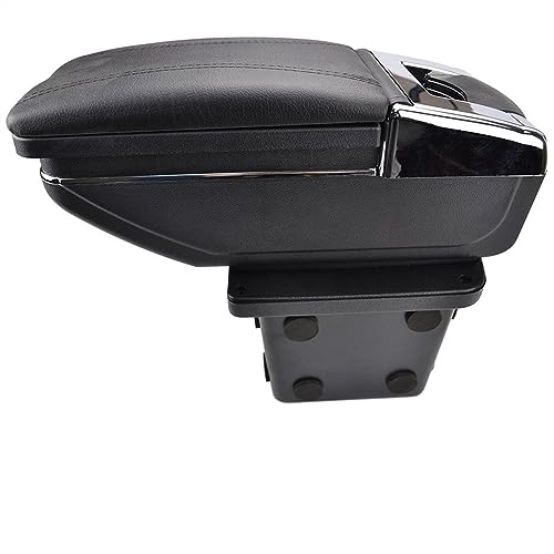 Organisateur de console centrale pour Hyundai I30 avec surpiqûres noires haut de gamme