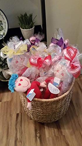 Double Love Awake Asleep Dolls Soft Plush Baby Rag Snuggle Red Hearts 1 Doll 2 Faces 15 Inch #TOP4