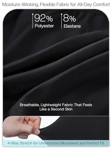 BERGRISAR Ropa interior de ciclismo con acolchado 4D para mujer, con forro de gel, pantalones cortos para bicicleta, ropa interior para ciclismo, Negro, S - imagen 5