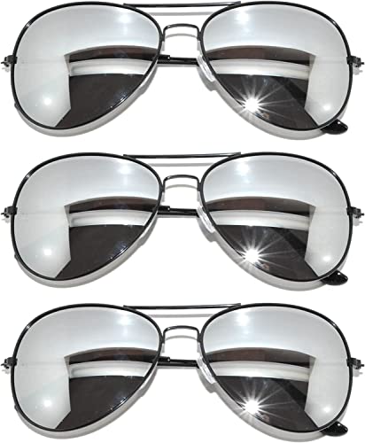 Aviator Sunglasses OWL ® (Black Mirror)