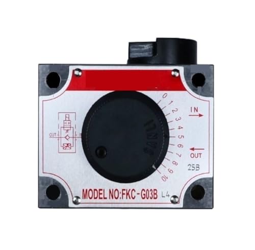 Válvula de control flujo FKC-G03BL-4 soluciona caídas bruscas en cilindro