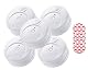 Rauchmelder Set Jeising GS506 G 5er Set mit Brandmeldern